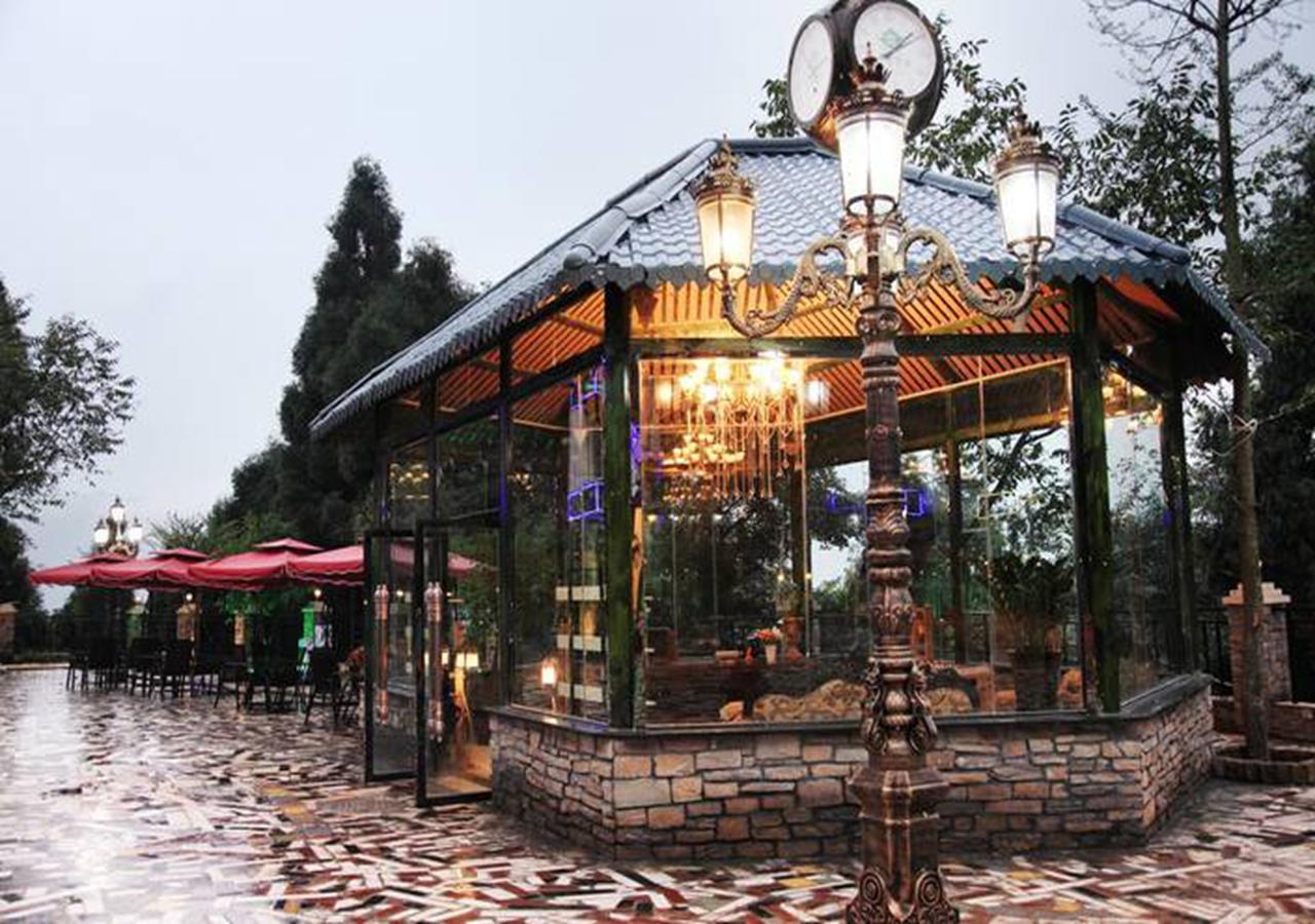 Panshan Tingquan Tuwo Holiday Resort Leshan Bagian luar foto